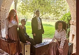 Begoña G. Hidalgo, Marta Juániz, Ana Zabalza y Johana Moya.