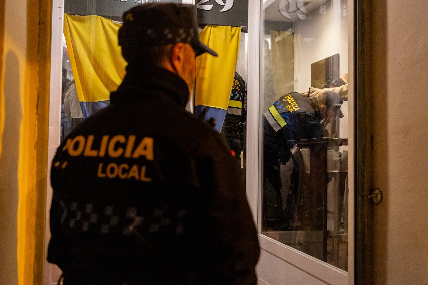 De patrulla por las calles de Logroño