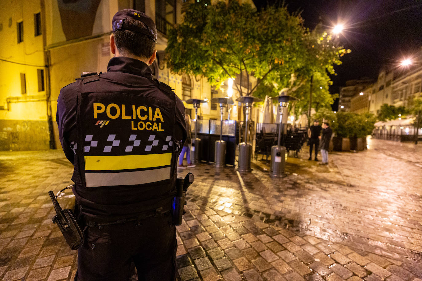 De patrulla por las calles de Logroño