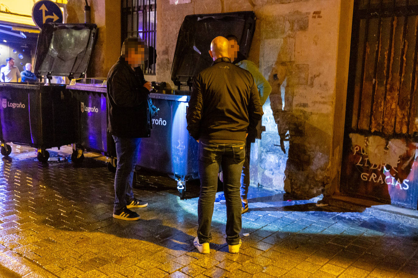 De patrulla por las calles de Logroño