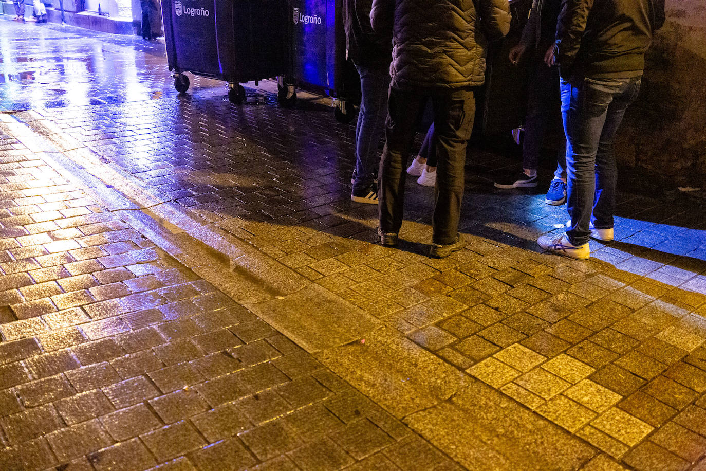 De patrulla por las calles de Logroño