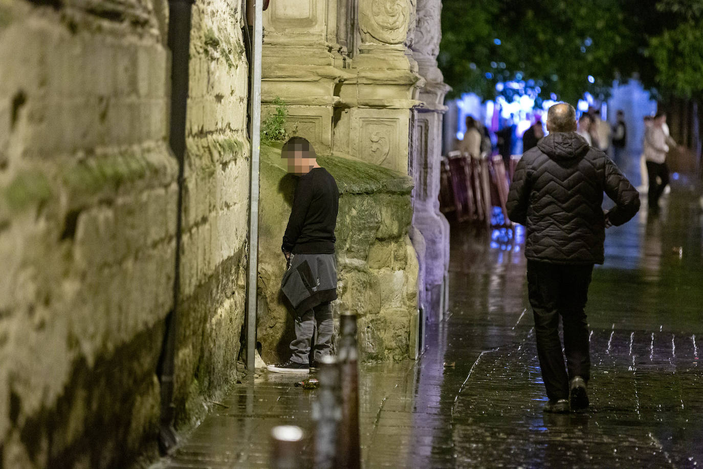 De patrulla por las calles de Logroño