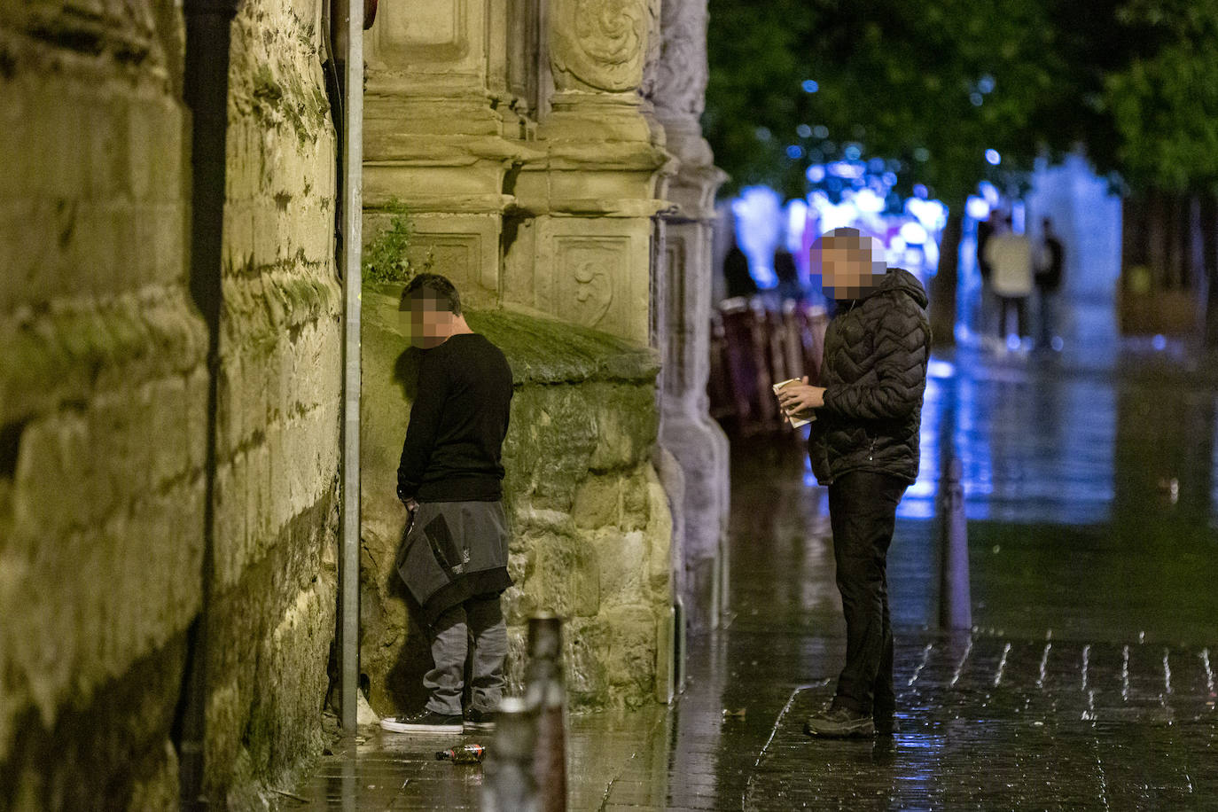 De patrulla por las calles de Logroño