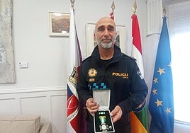 El exjefe de la Policía Local de Calahorra José Manuel San Juan Vega.