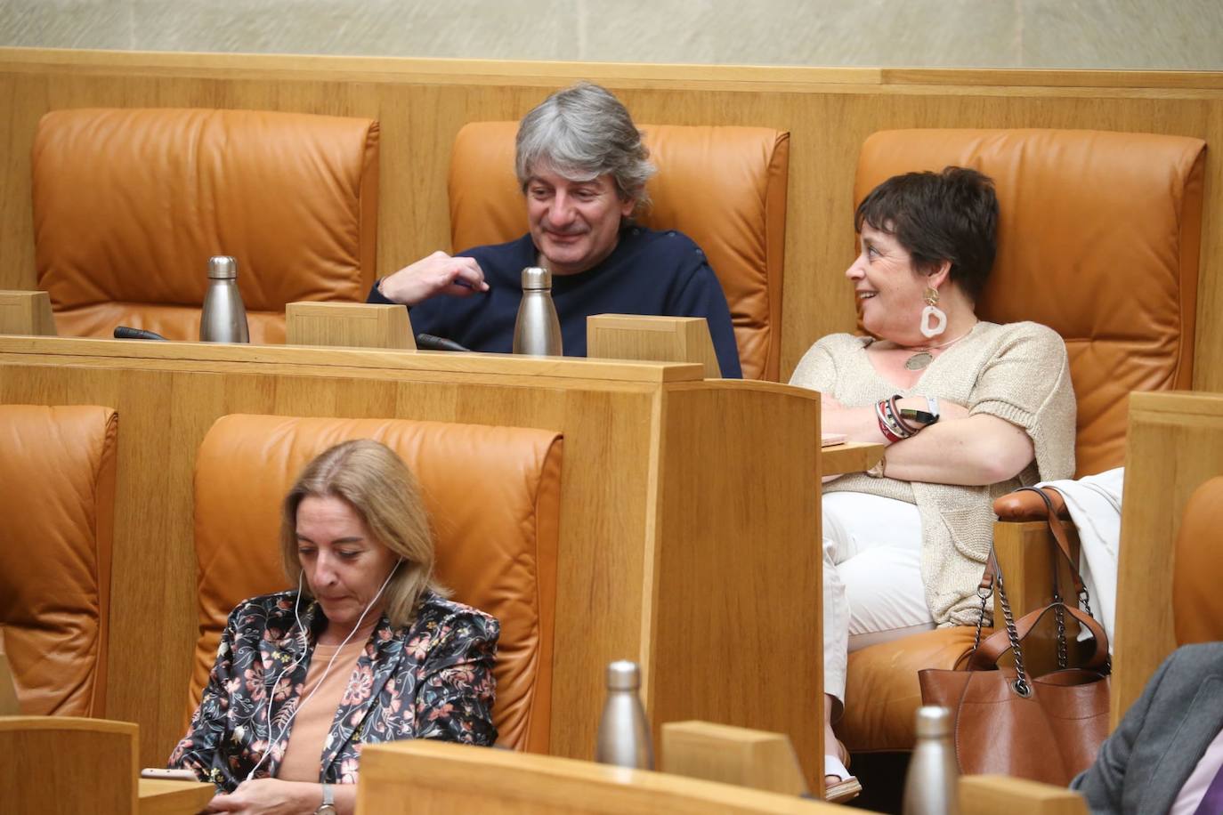 Las imágenes del pleno del Parlamento