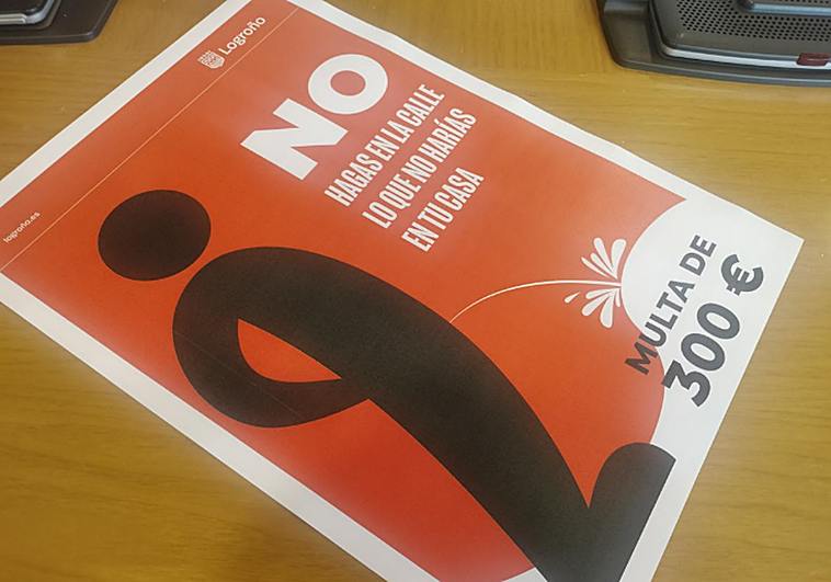 Uno de los carteles que forman parte de la campaña.