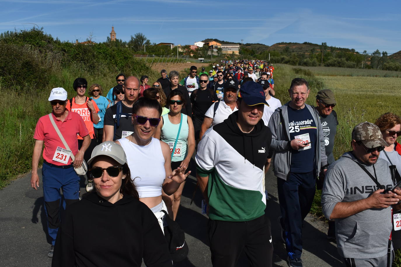 La marcha de los pueblos de Ocón, en imágenes