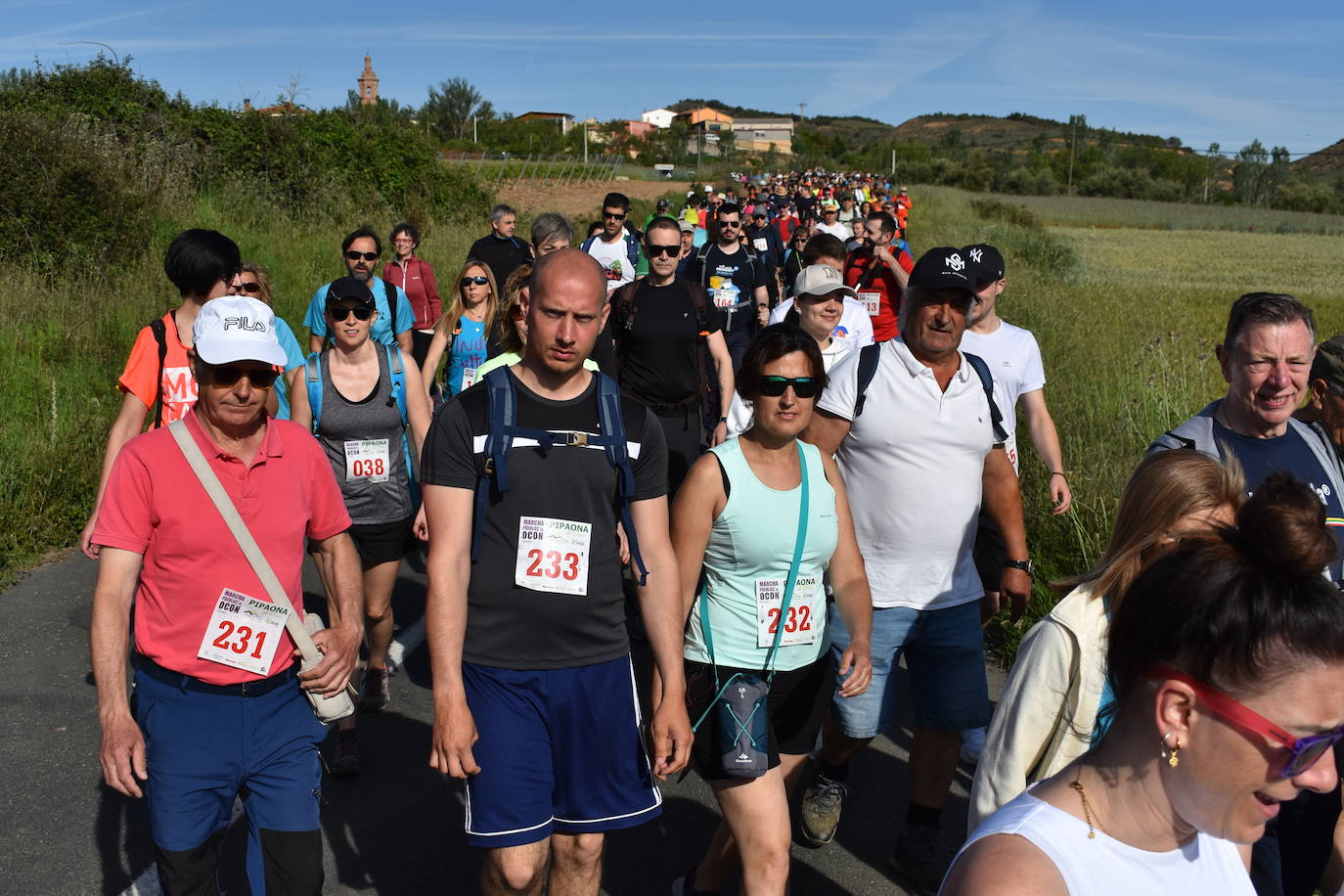 La marcha de los pueblos de Ocón, en imágenes