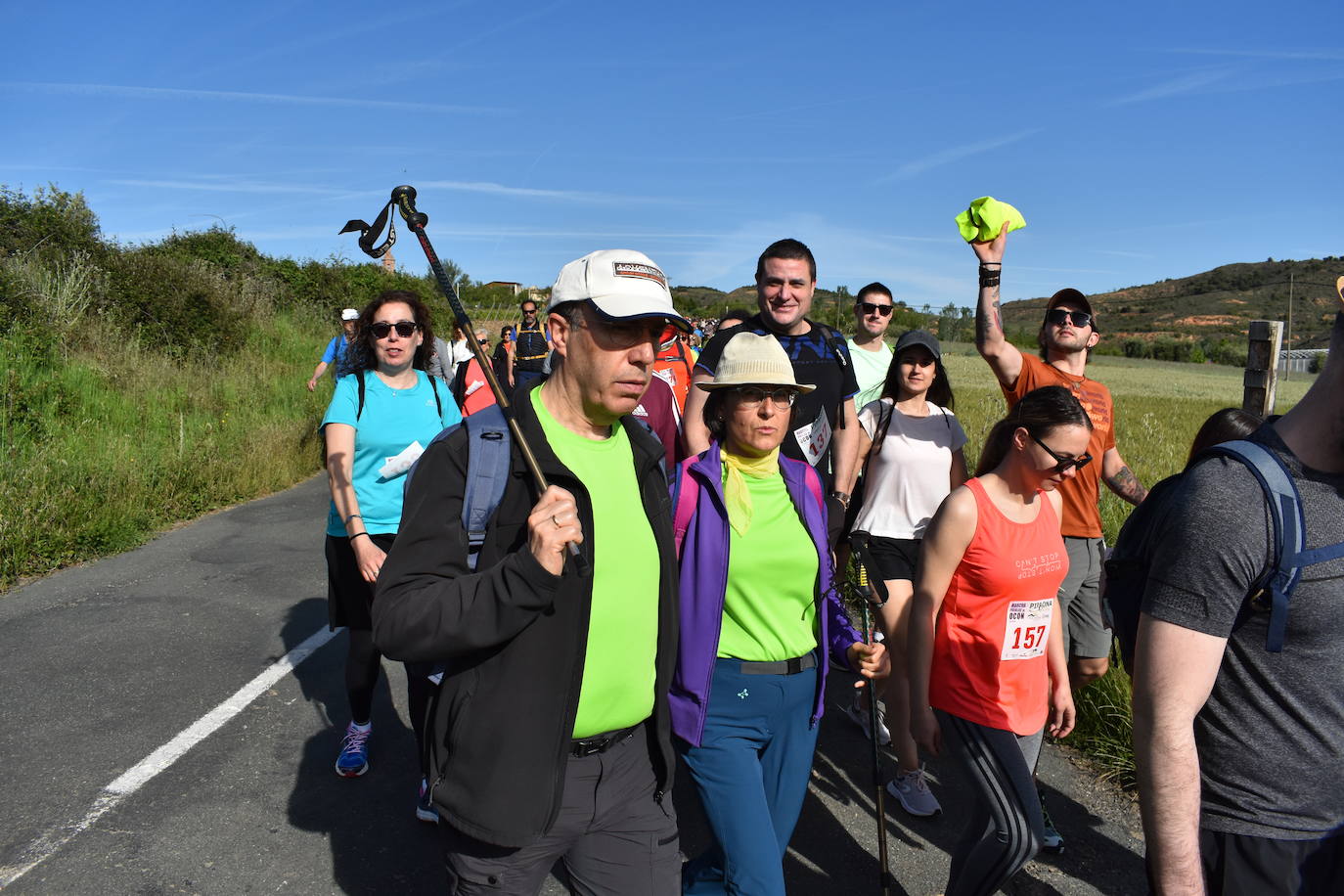 La marcha de los pueblos de Ocón, en imágenes