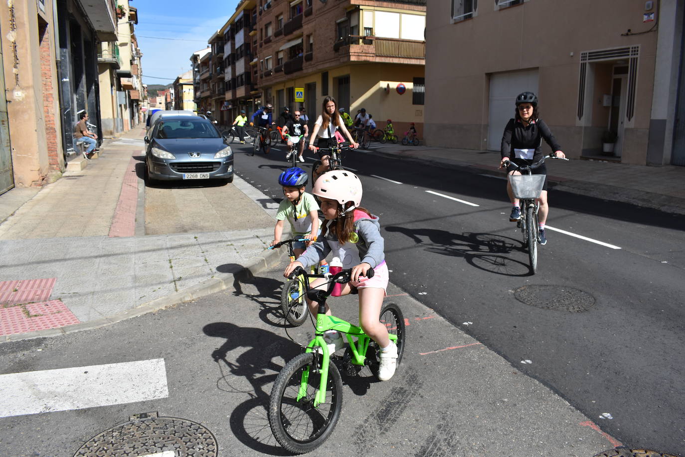 Ochenta ciclistas en el Día de la bici de Quel