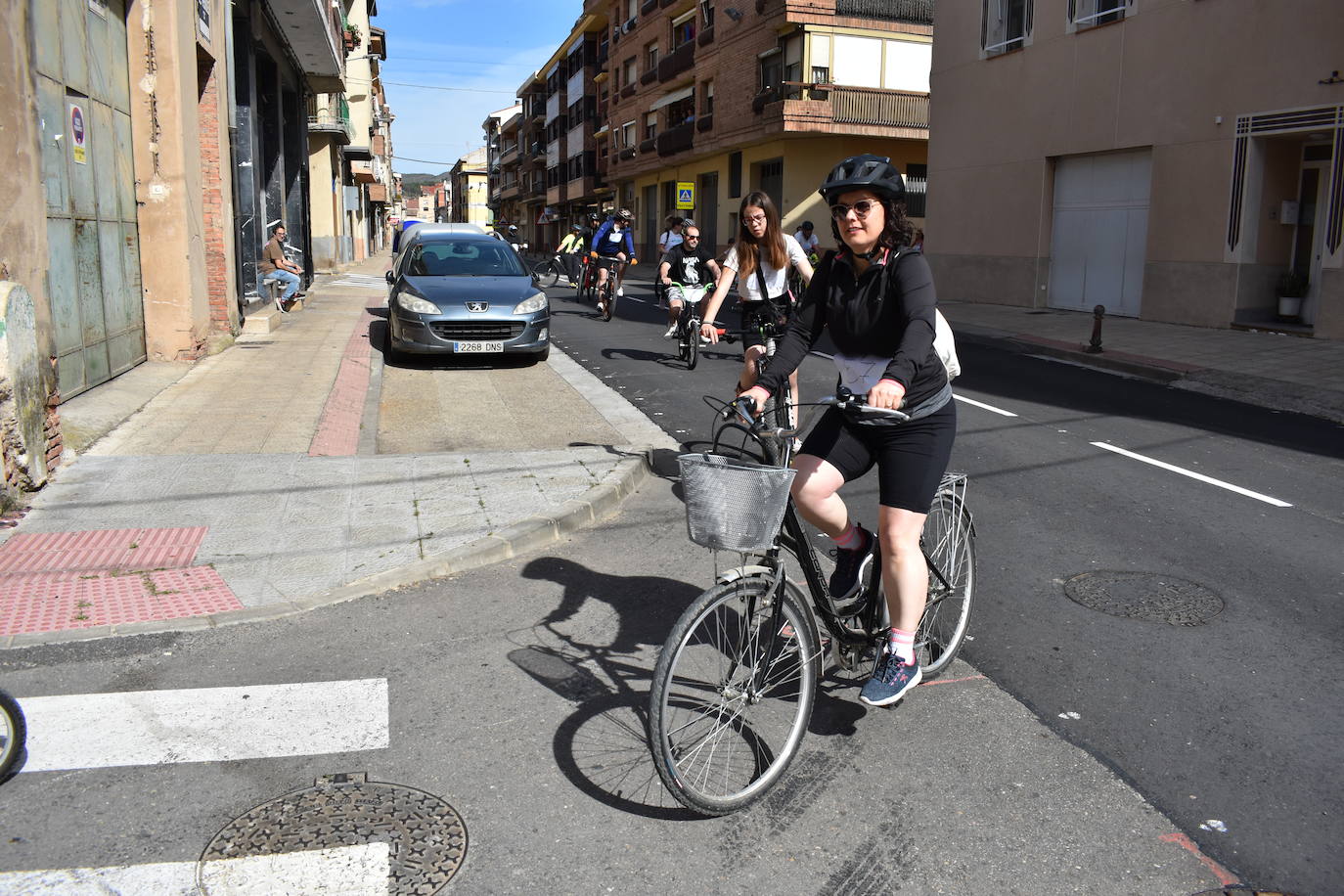 Ochenta ciclistas en el Día de la bici de Quel