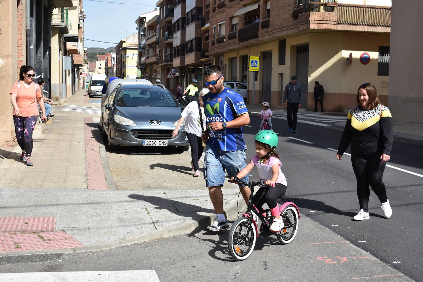 Ochenta ciclistas en el Día de la bici de Quel