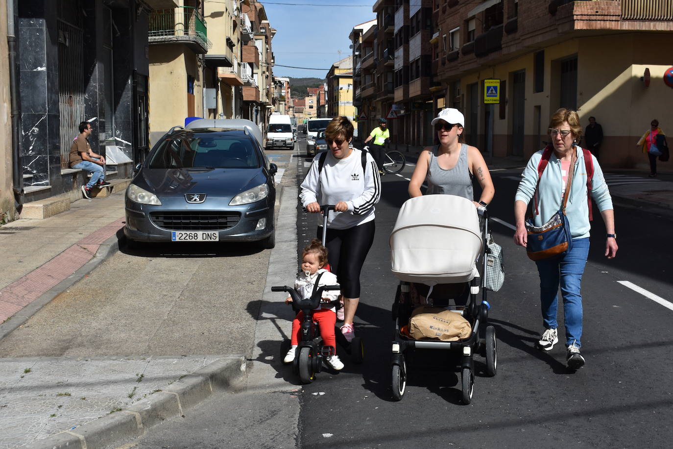 Ochenta ciclistas en el Día de la bici de Quel