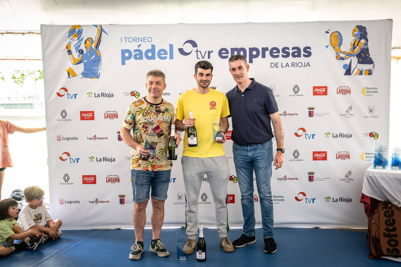 Entrega de premios del Torneo Empresas de La Rioja