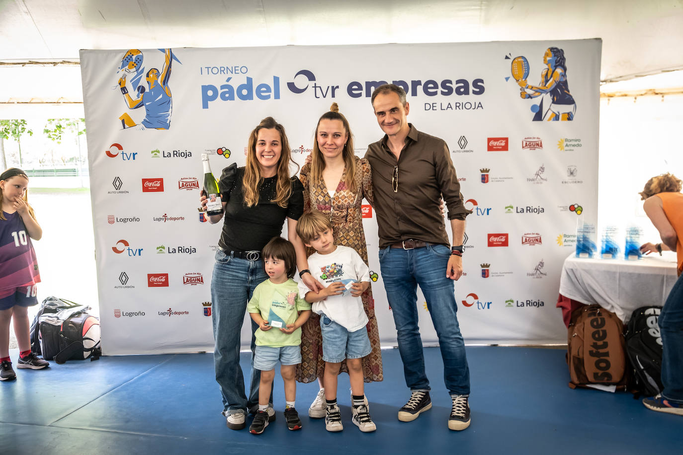 Entrega de premios del Torneo Empresas de La Rioja