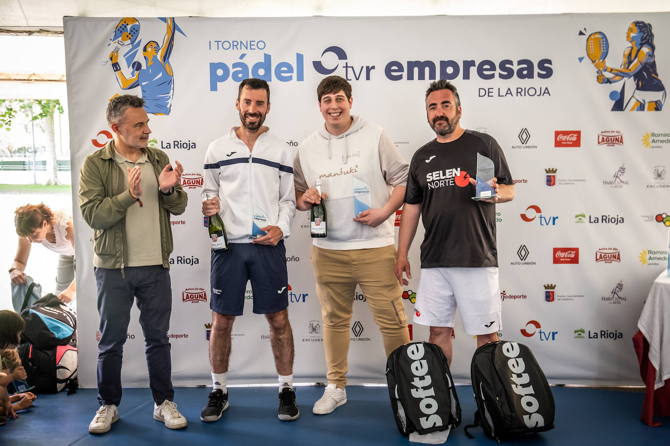 Entrega de premios del Torneo Empresas de La Rioja