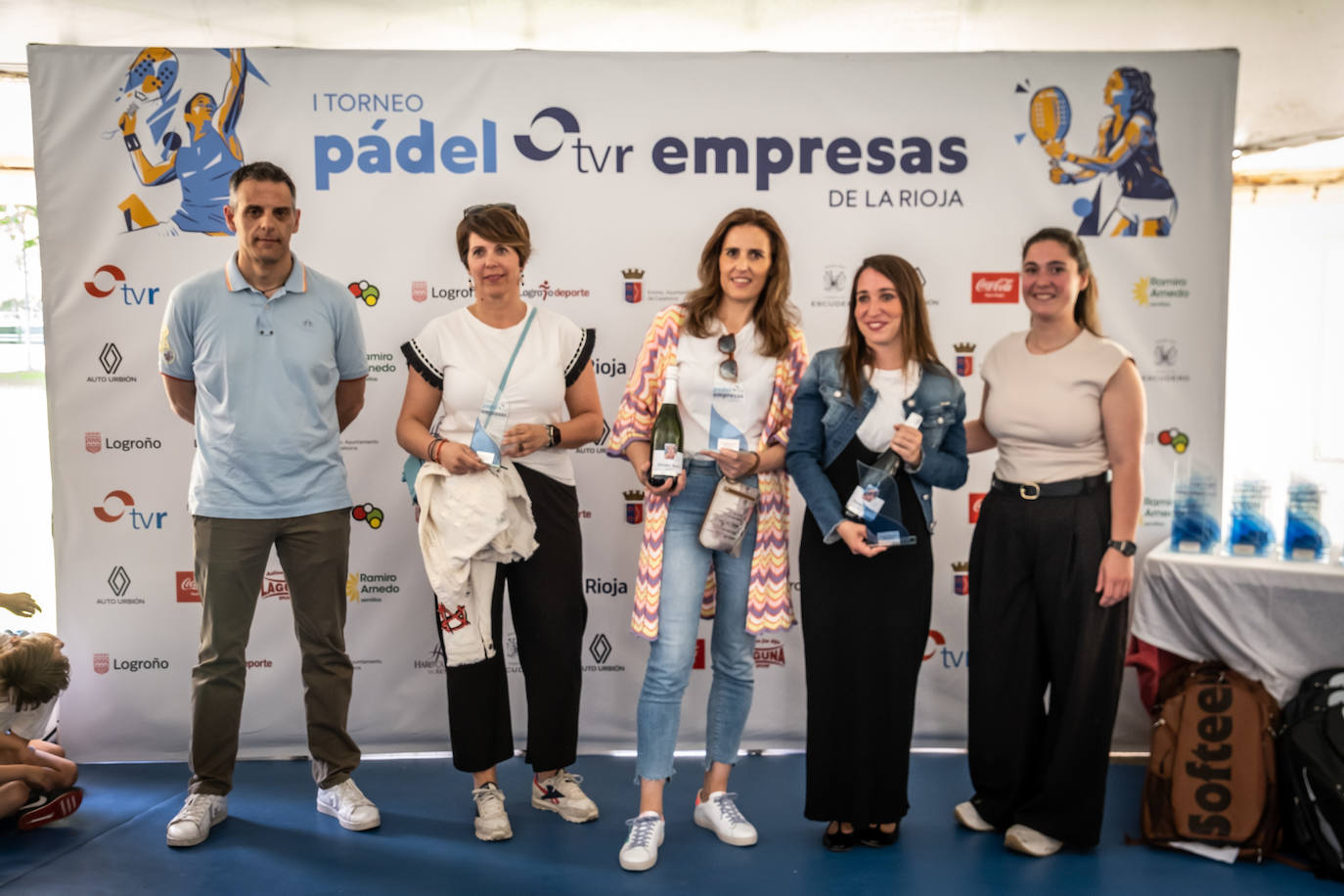 Entrega de premios del Torneo Empresas de La Rioja