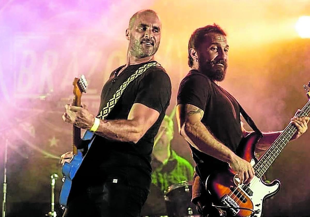 Los Brazos en directo.