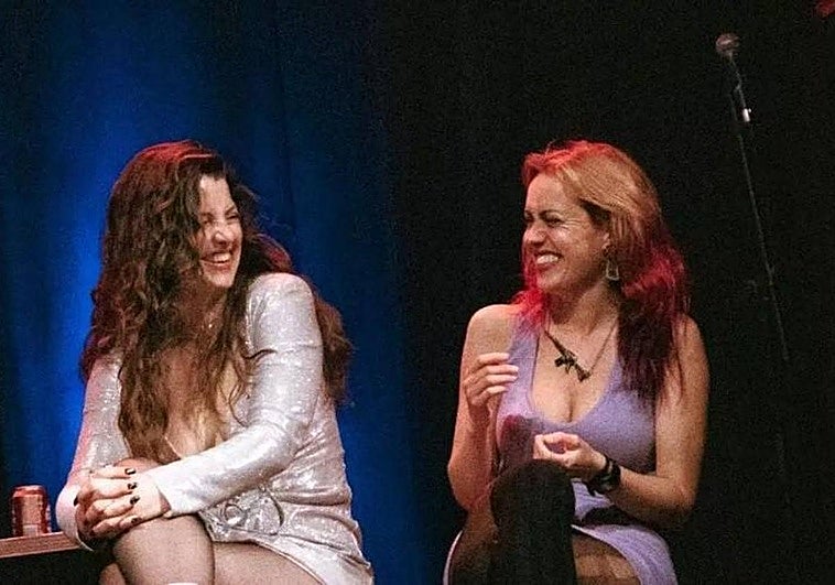 Las actrices Raquel Torres y Ane Lindane, en un momento de 'Despotorre'.