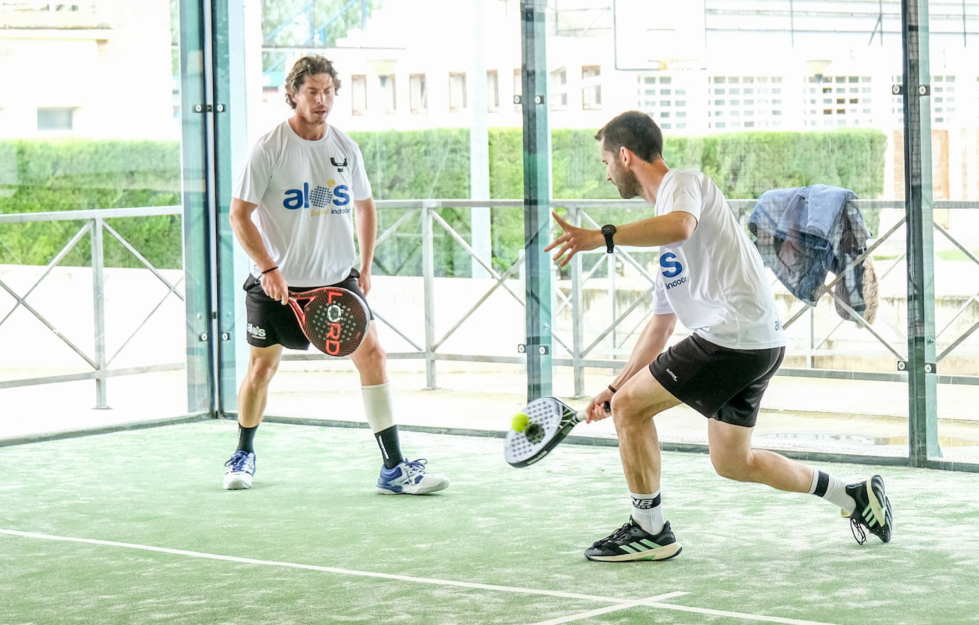 Alos Pádel y Solutio ganan en la segunda jornada del Torneo Empresas de La Rioja