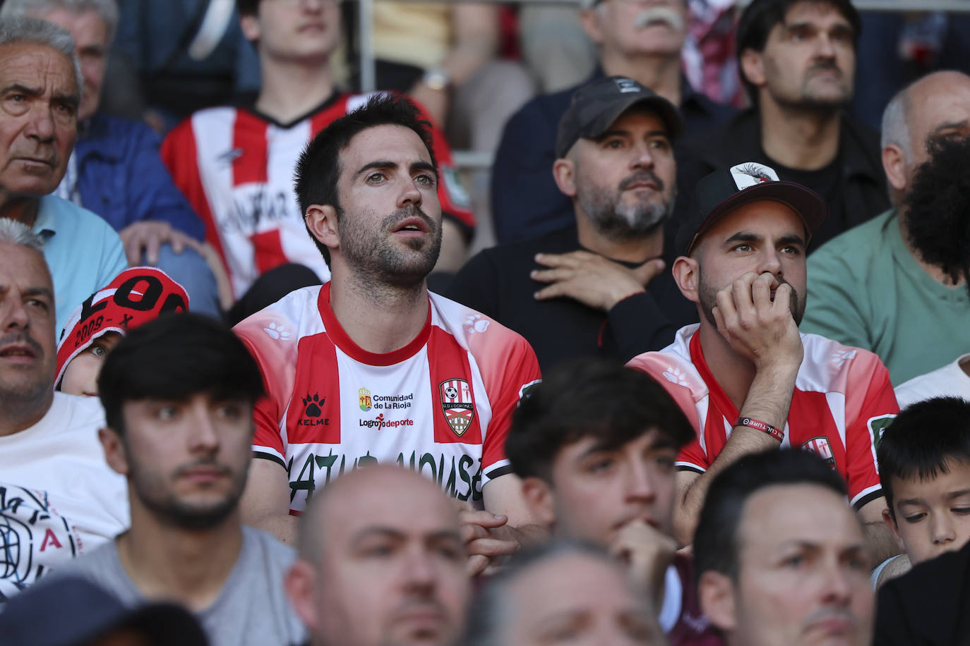 Las imágenes de los aficionados en Las Gaunas