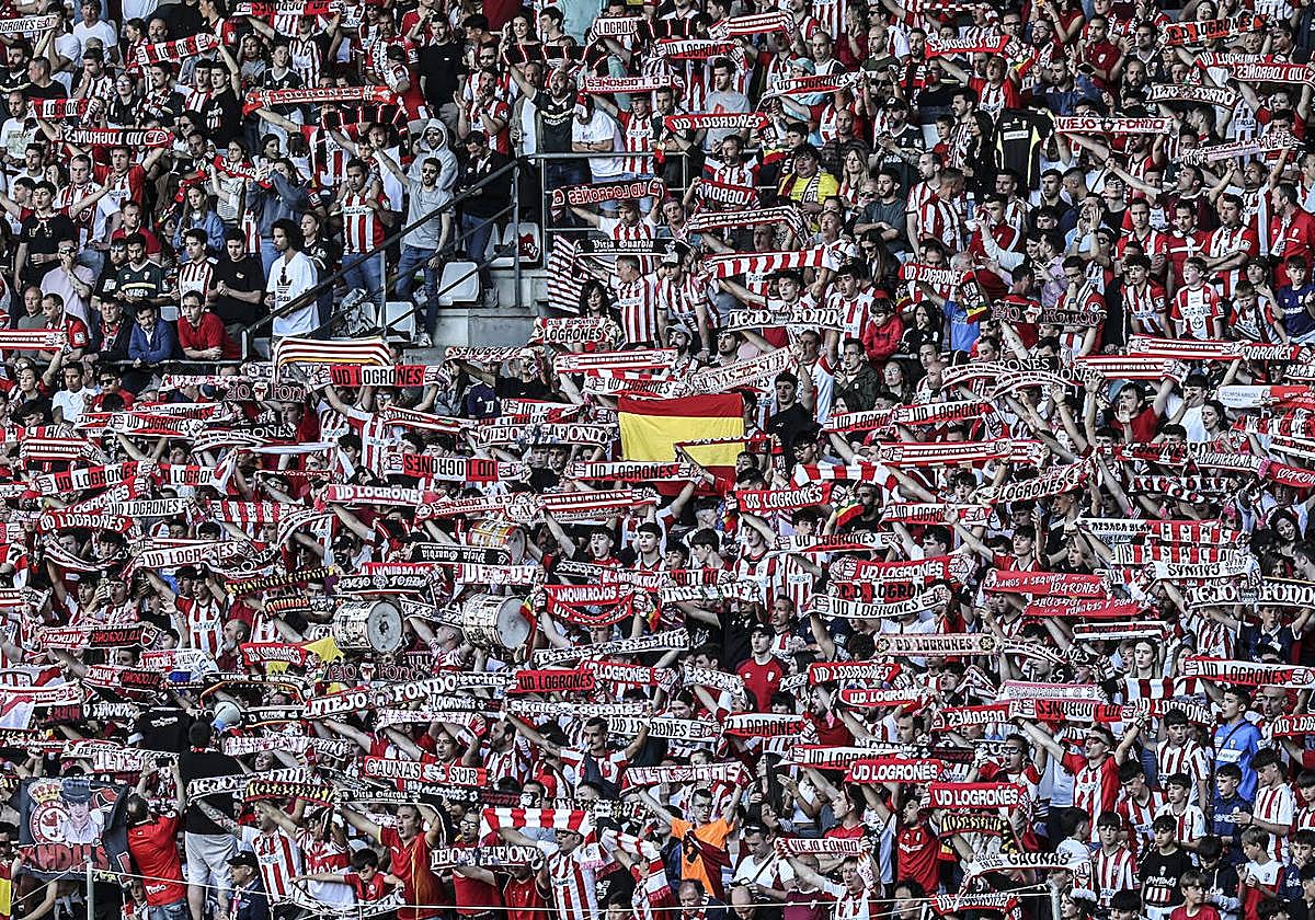 Las imágenes de los aficionados en Las Gaunas