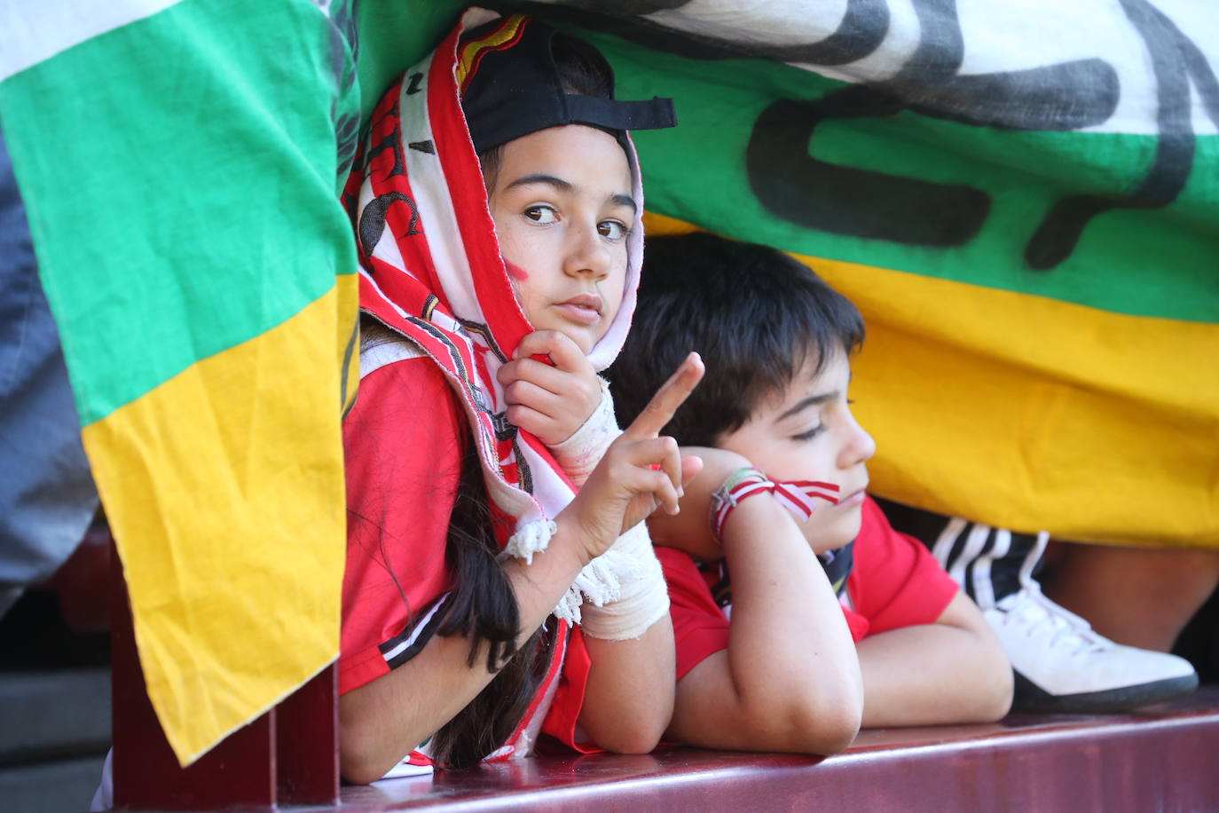 Las imágenes de los aficionados en Las Gaunas