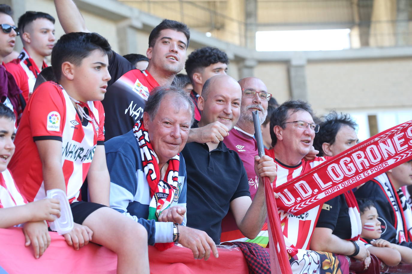 Las imágenes de los aficionados en Las Gaunas