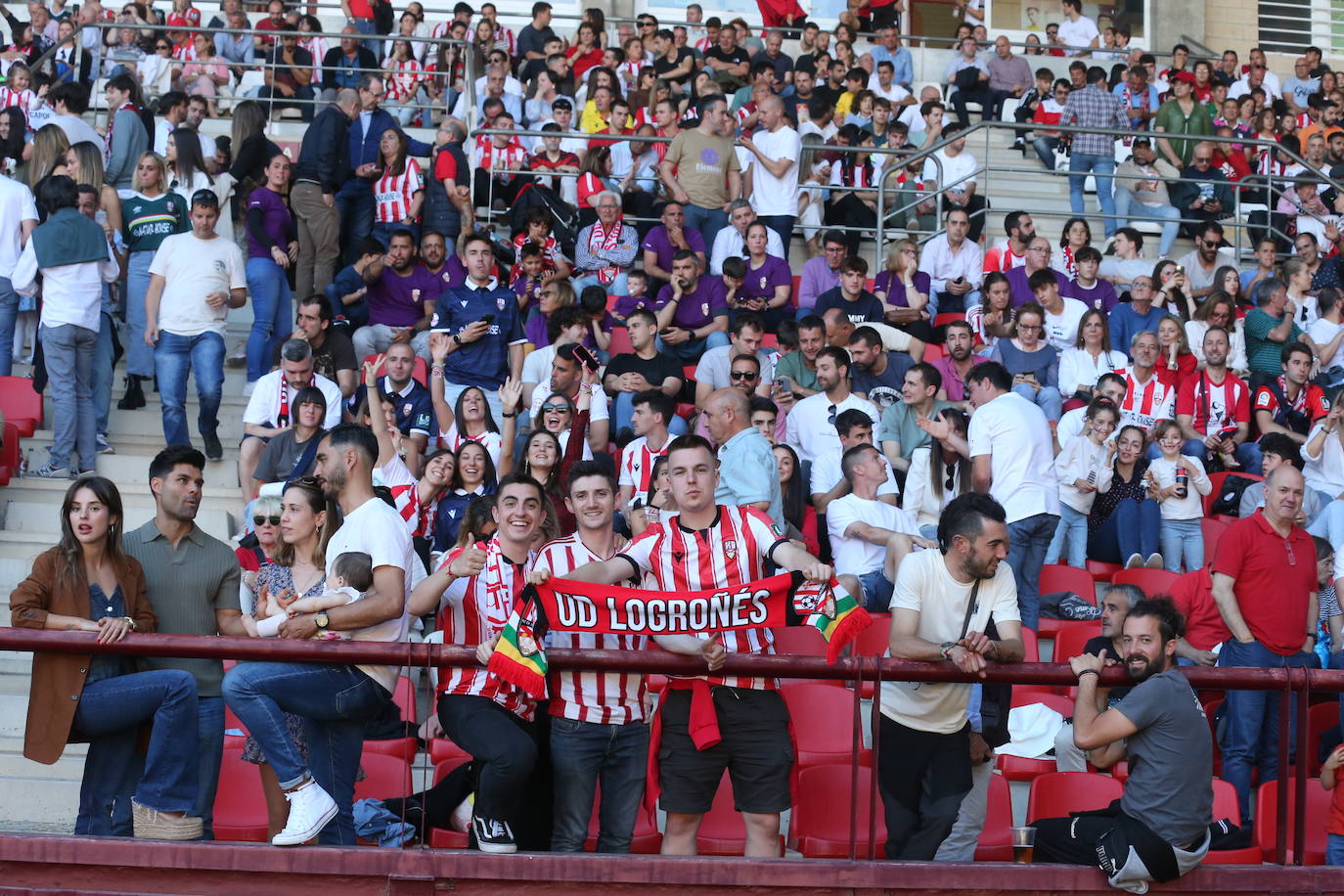 Las imágenes de los aficionados en Las Gaunas