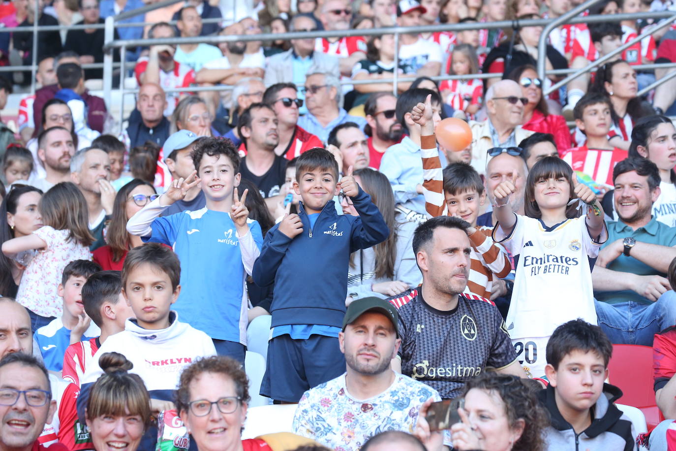 Las imágenes de los aficionados en Las Gaunas