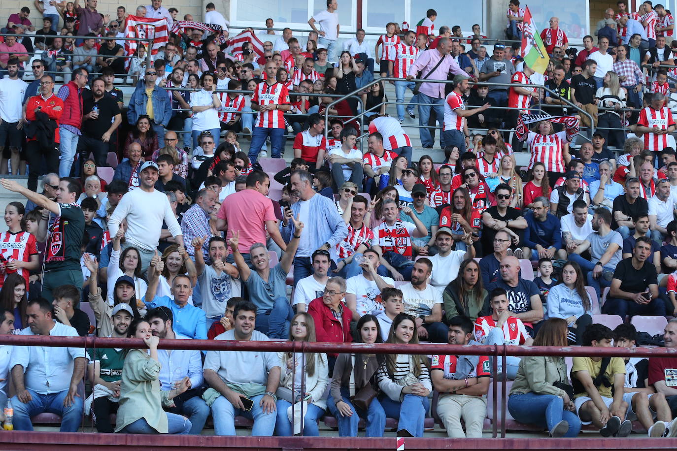Las imágenes de los aficionados en Las Gaunas