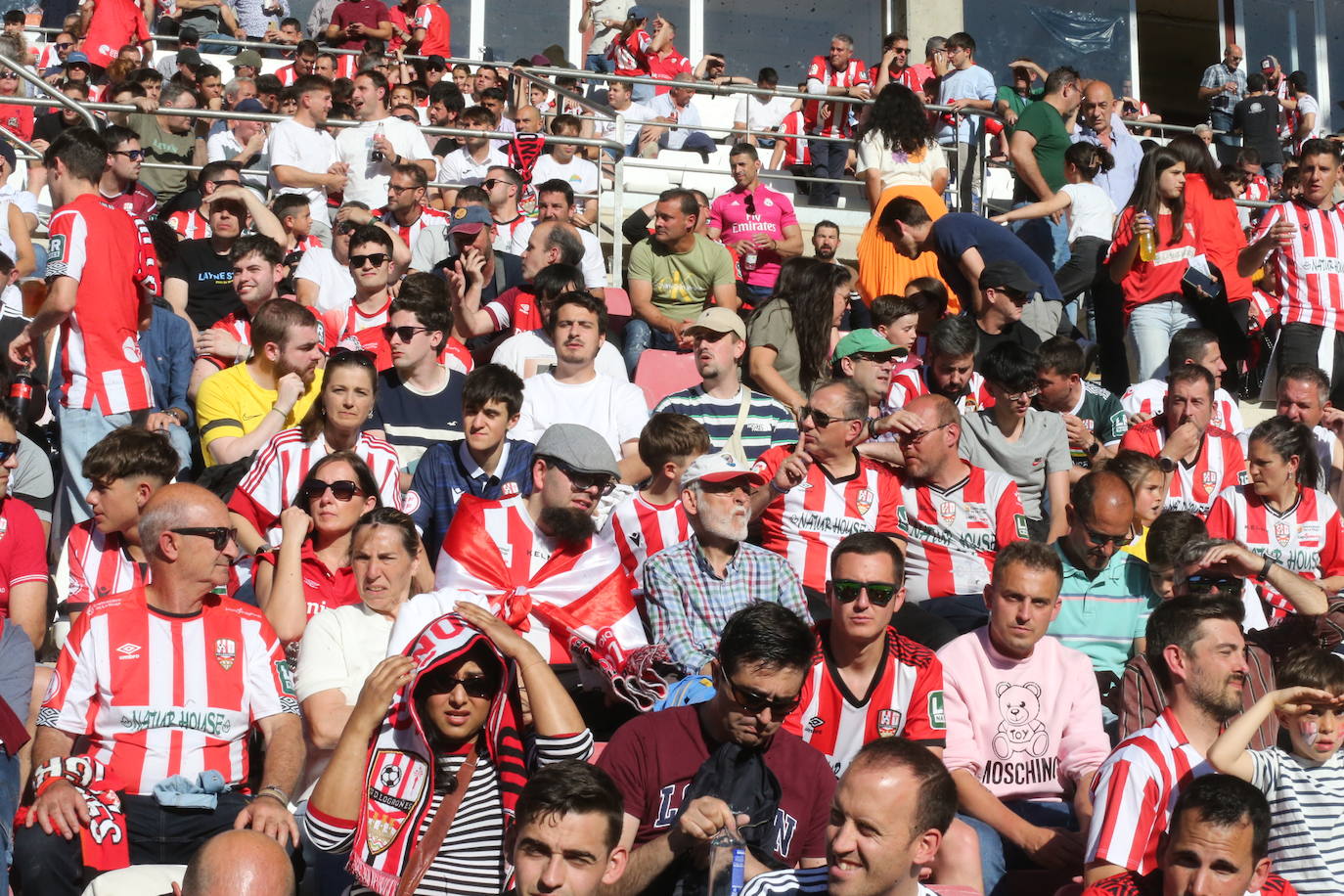 Las imágenes de los aficionados en Las Gaunas