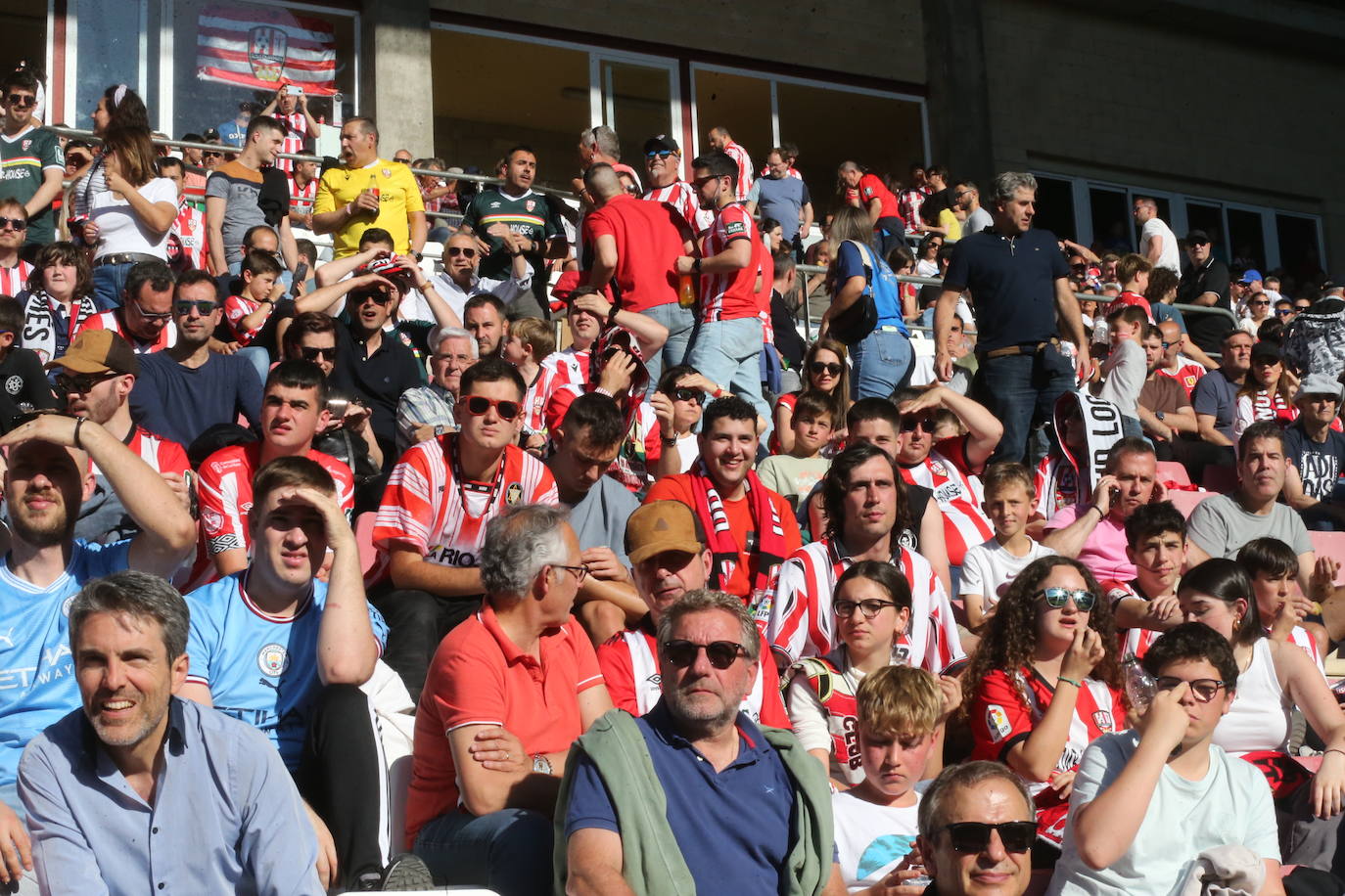 Las imágenes de los aficionados en Las Gaunas