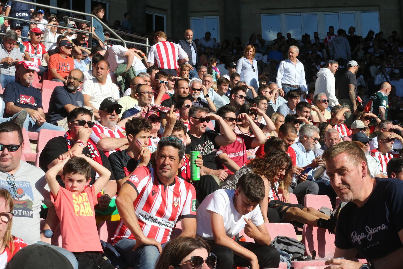 Las imágenes de los aficionados en Las Gaunas
