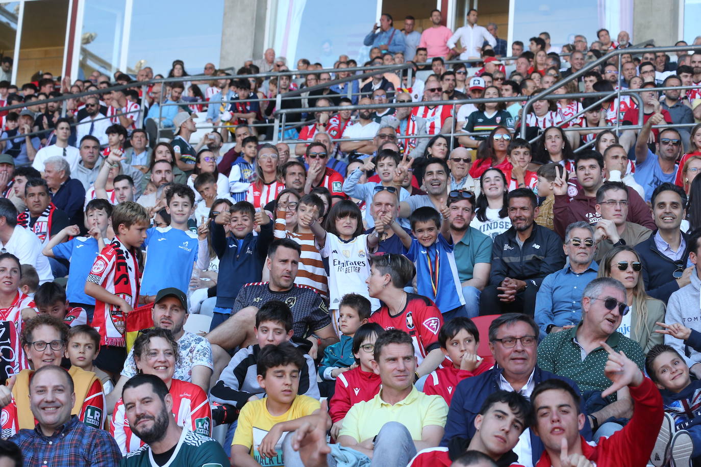 Las imágenes de los aficionados en Las Gaunas