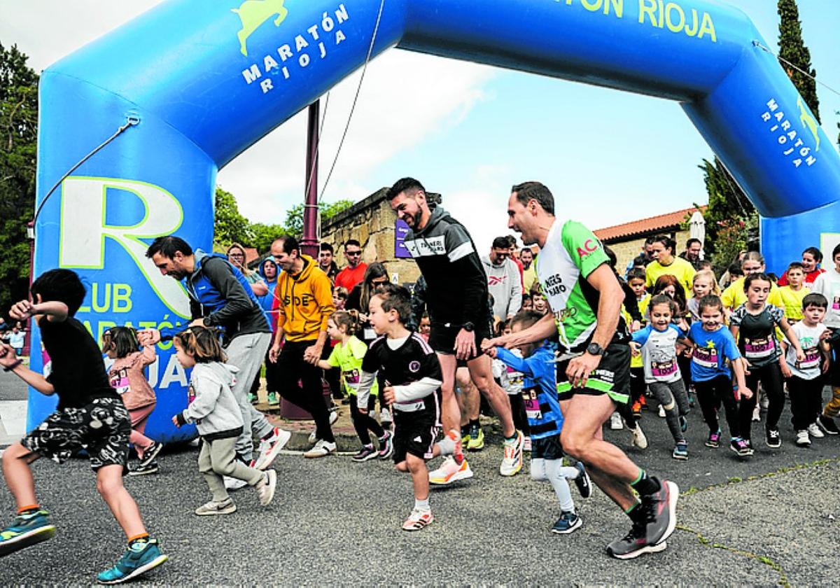 David Martínez, ganador de la I Carrera Viña Pomal de Haro