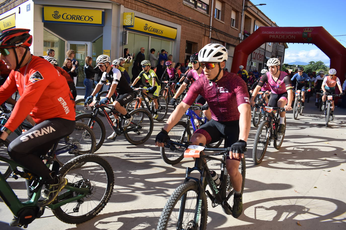 La XI BTT de la seta y el champiñón de Pradejón contó con 210 ciclistas