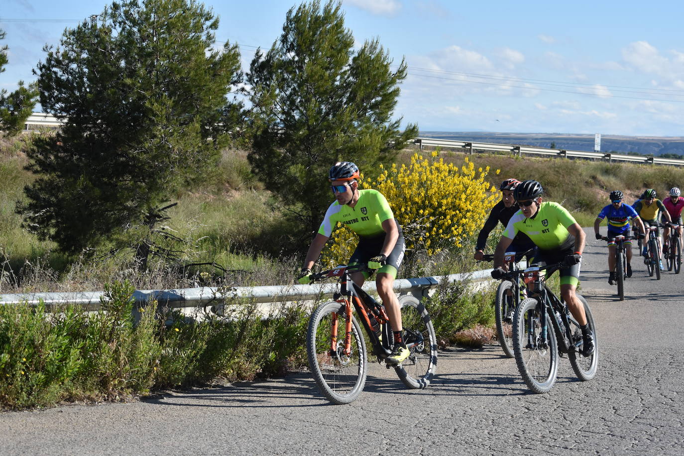 La XI BTT de la seta y el champiñón de Pradejón contó con 210 ciclistas