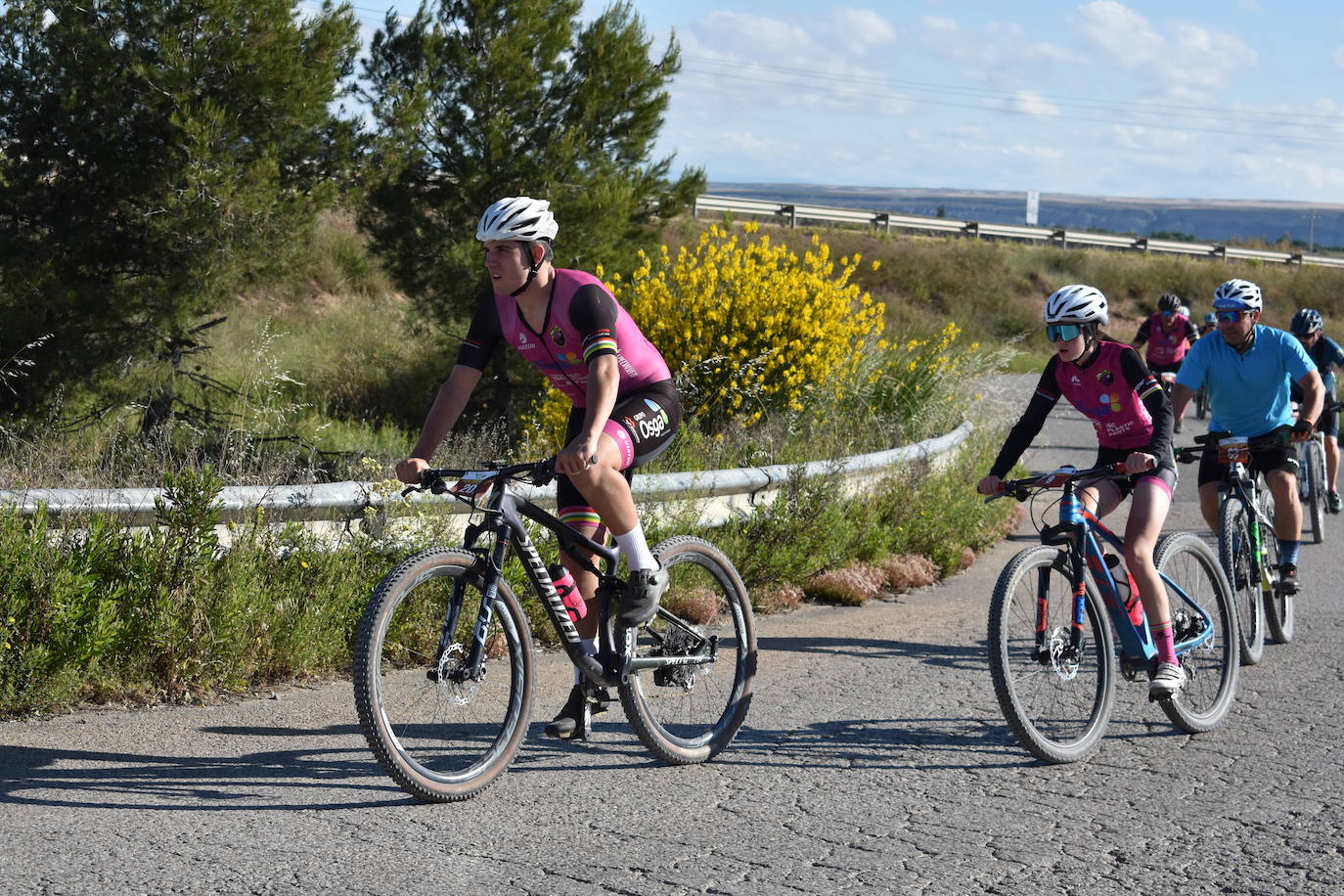 La XI BTT de la seta y el champiñón de Pradejón contó con 210 ciclistas