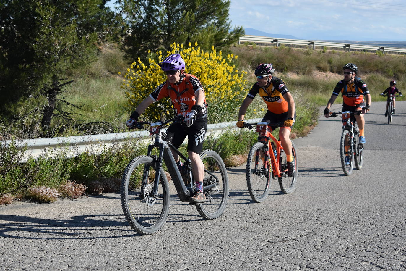 La XI BTT de la seta y el champiñón de Pradejón contó con 210 ciclistas