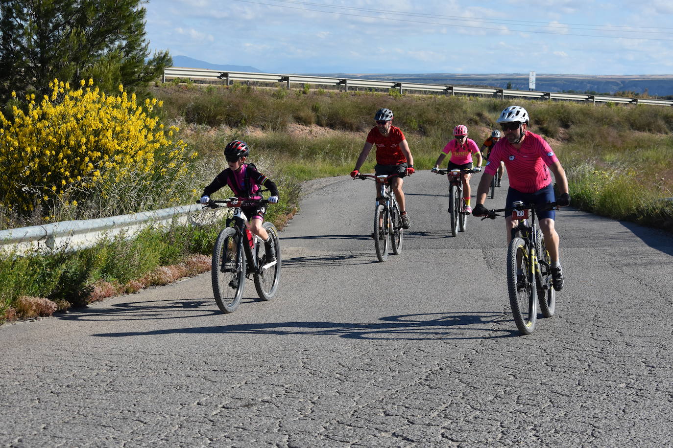 La XI BTT de la seta y el champiñón de Pradejón contó con 210 ciclistas