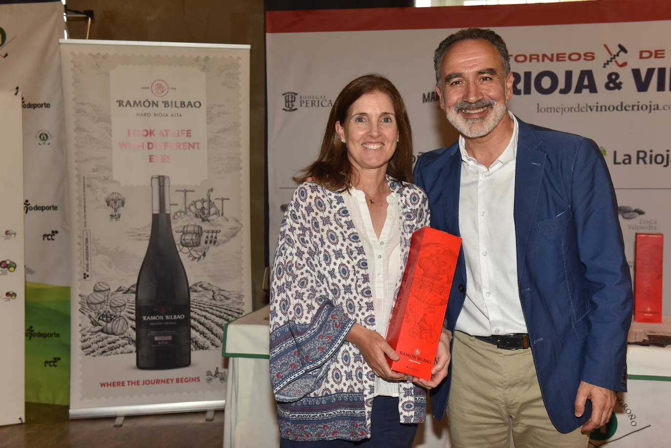 Entrega de premios y cata de los vinos de Ramón Bilbao