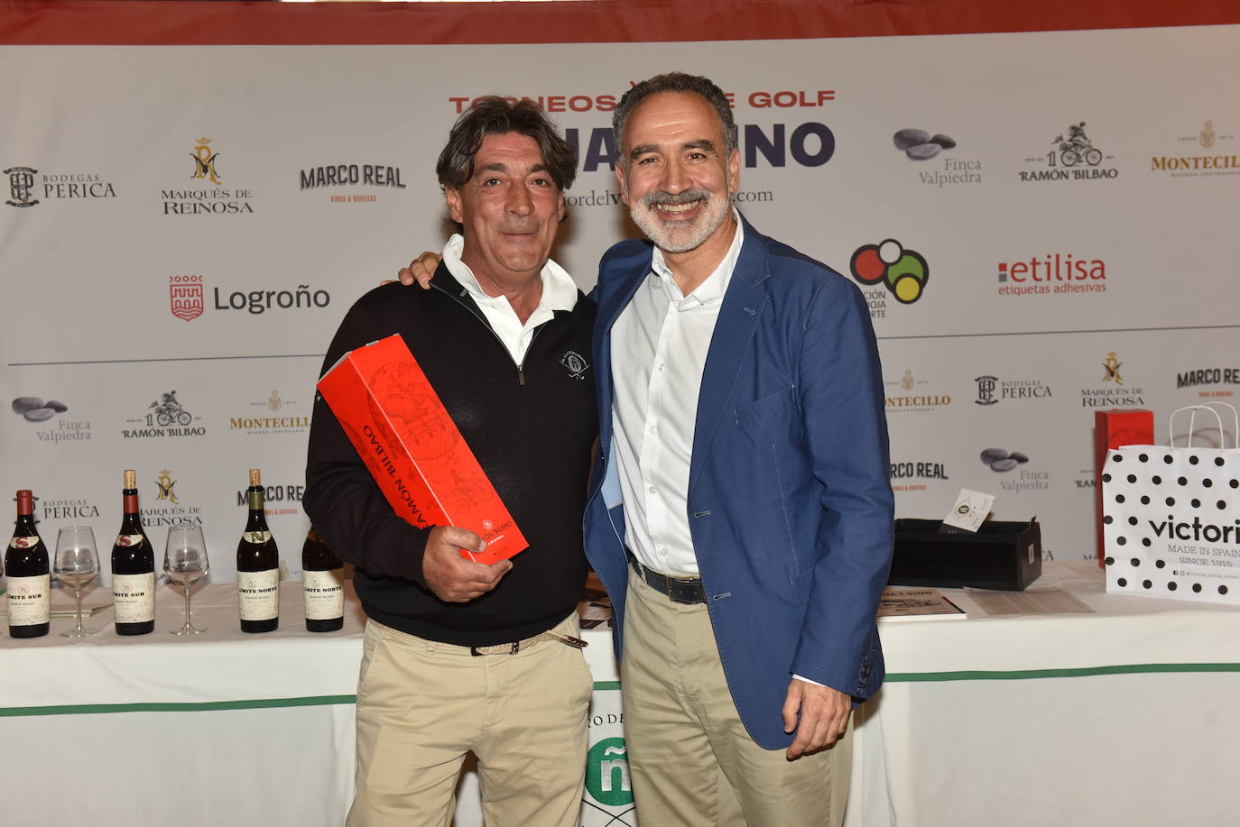 Entrega de premios y cata de los vinos de Ramón Bilbao