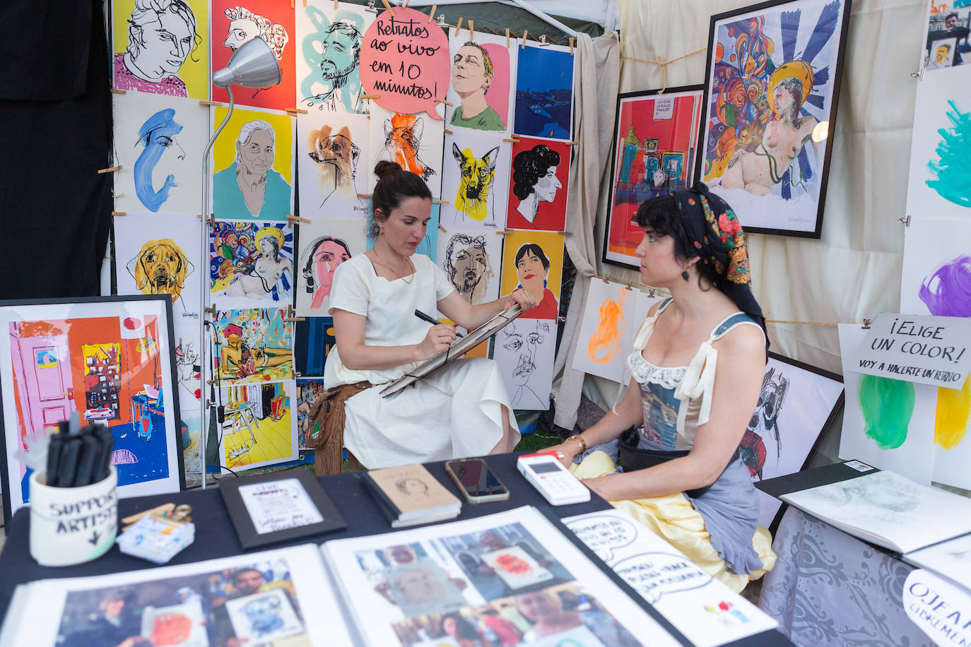 Logroño disfruta de los mercados de San Bernabé