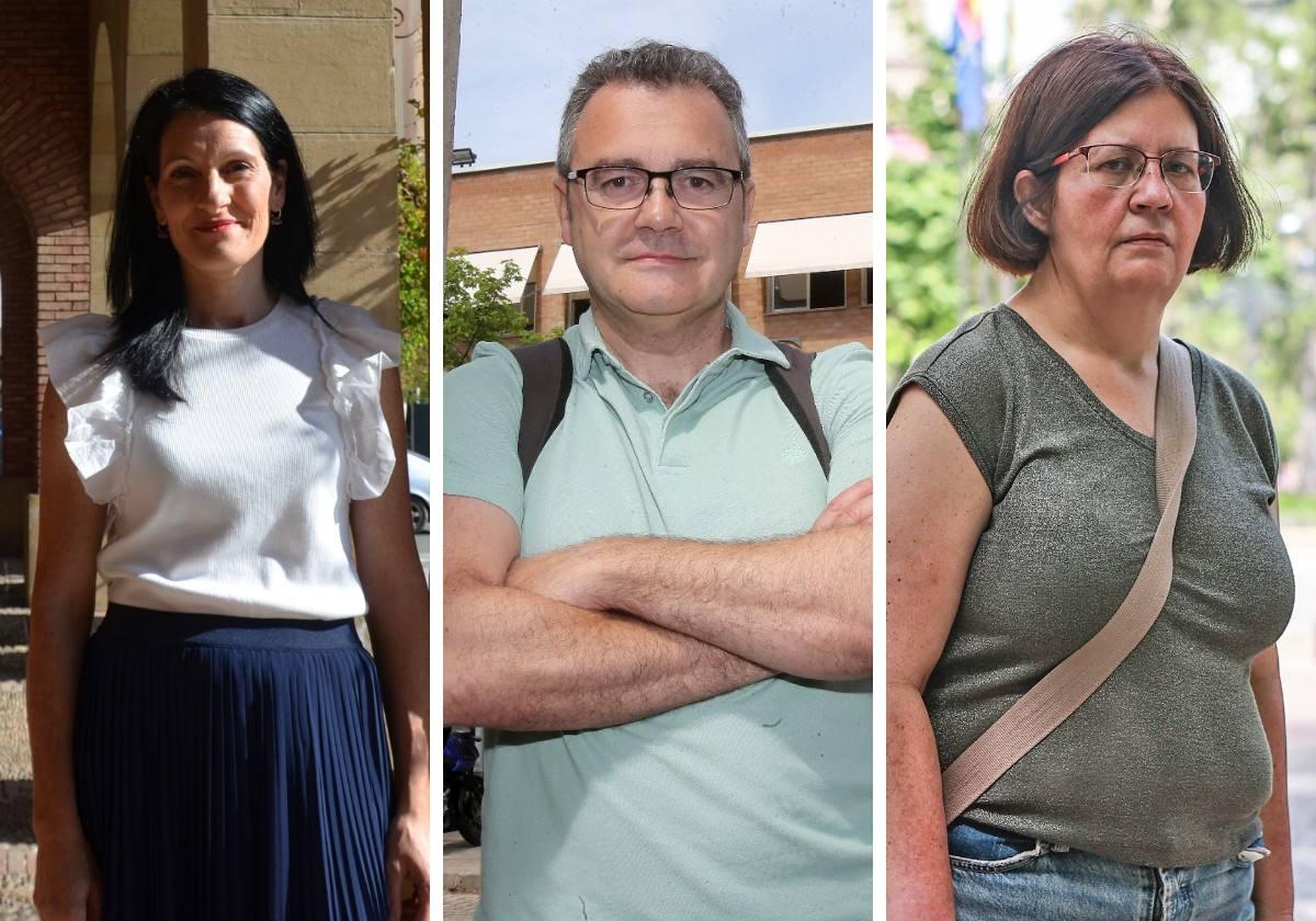 Marta Jiménez, Agustín Parra y Paz Manso de Zúñiga