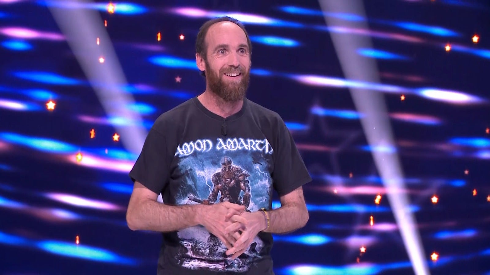 Eduardo Sáenz de Cabezón, durante su participación en el concurso.