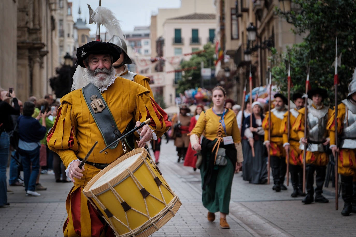 Recreación del Asedio a Logroño, en imágenes