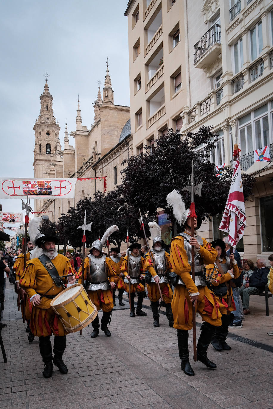 Recreación del Asedio a Logroño, en imágenes