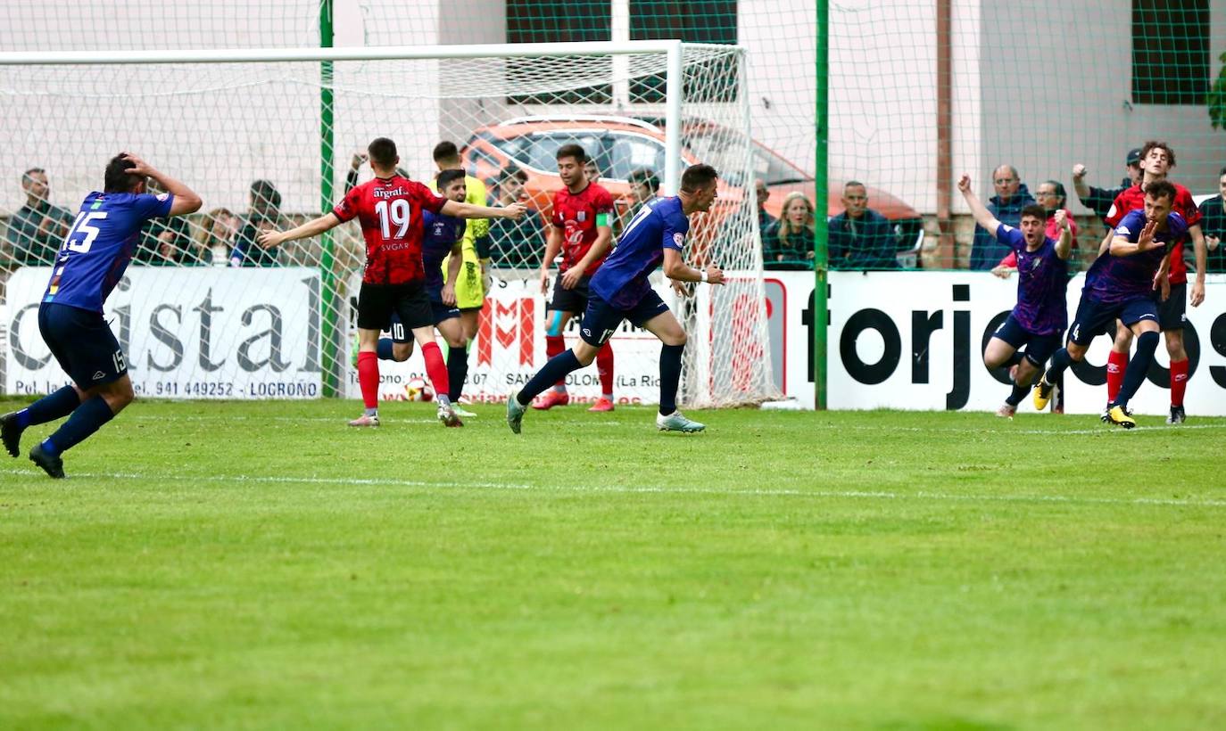 La celebración del Anguiano tras su pase a la fase nacional