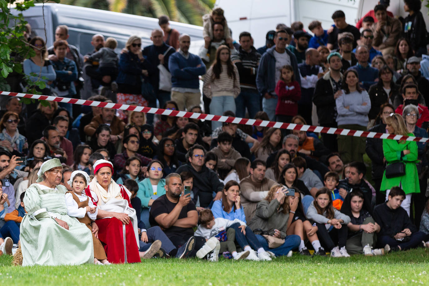 Recreación del asedio a Logroño por los franceses